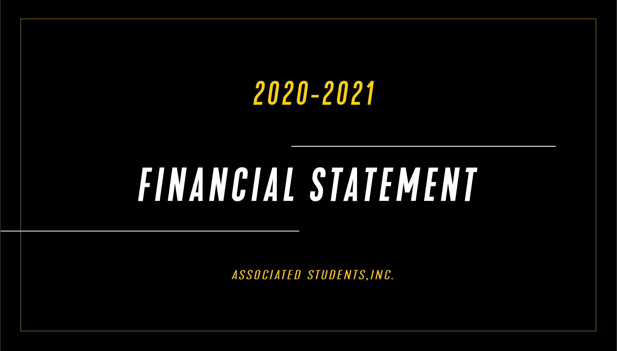 financial statement