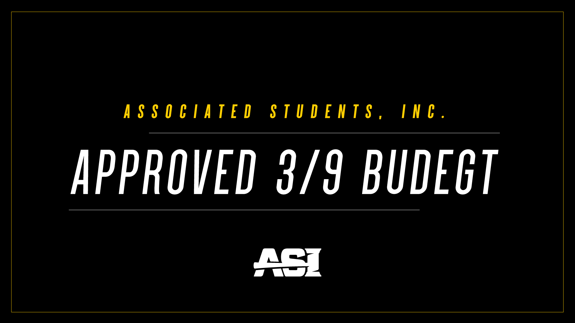3&9 Proposed Operating Budget