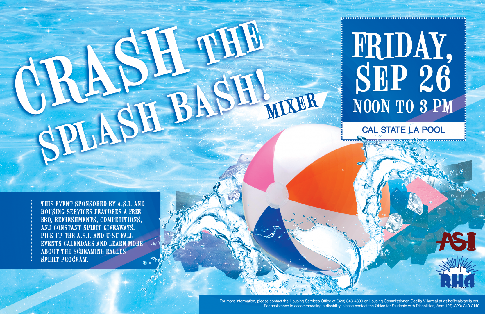 Splash Bash Flyer