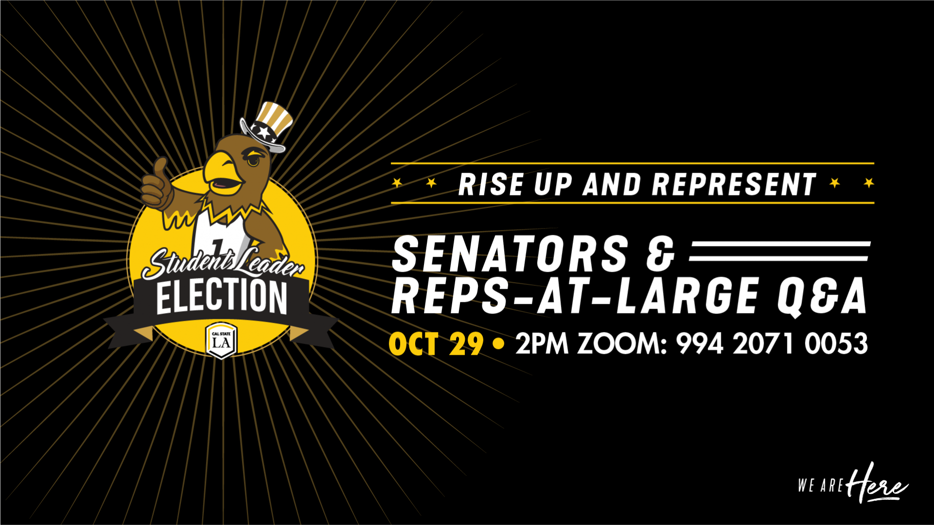 Senators and Reps-at-Large Q&A