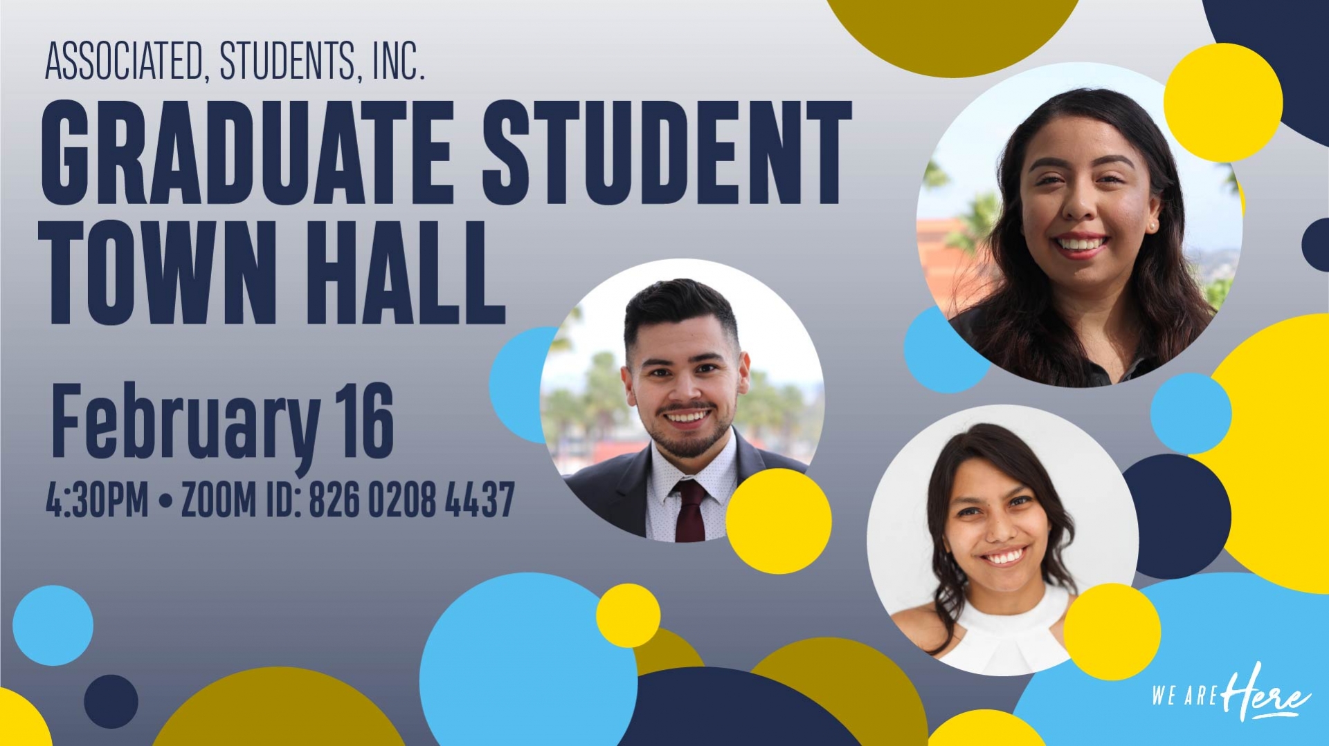 ASI Graduate Student Town Hall