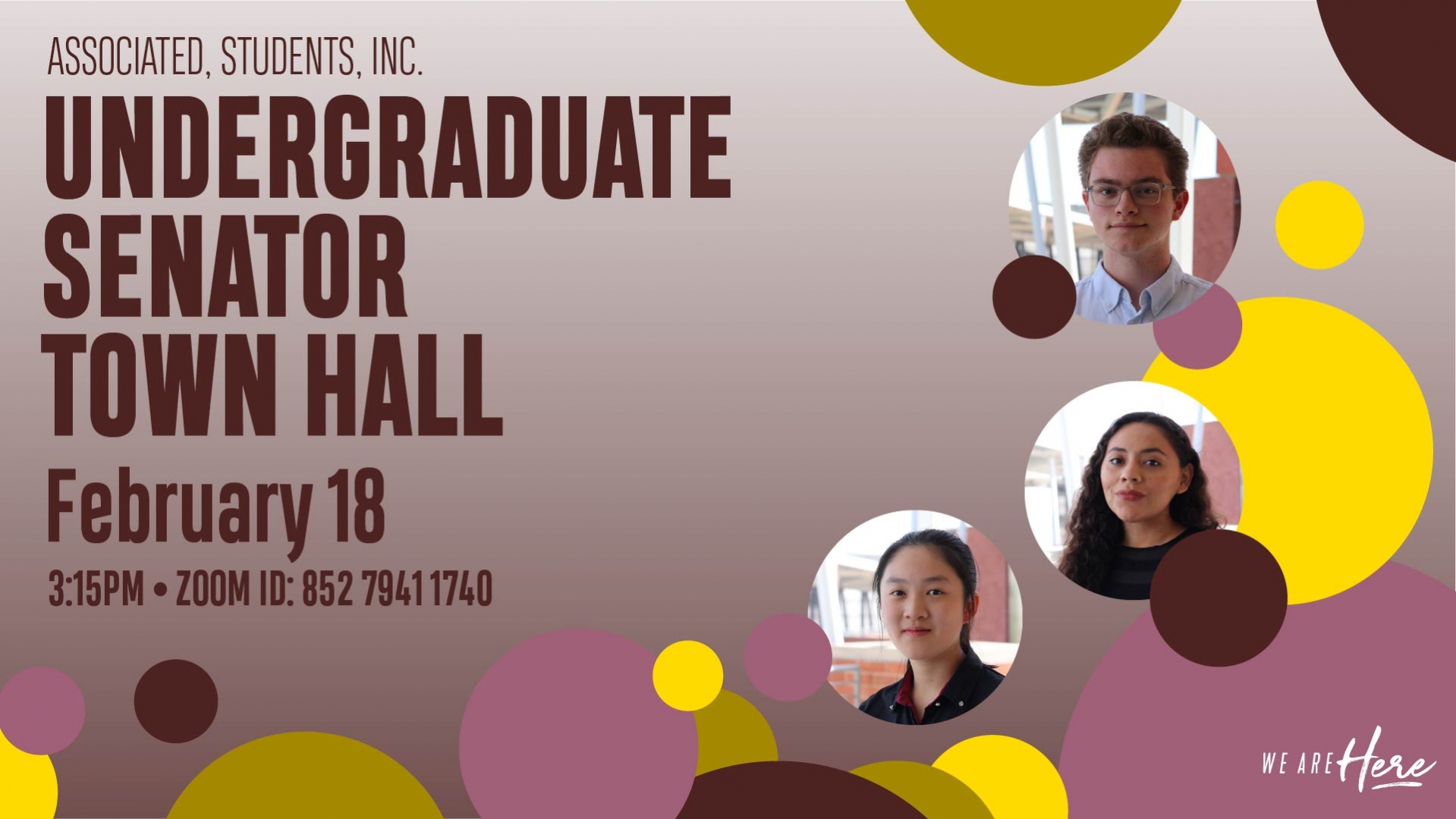 ASI Undergraduate Senator Town Hall