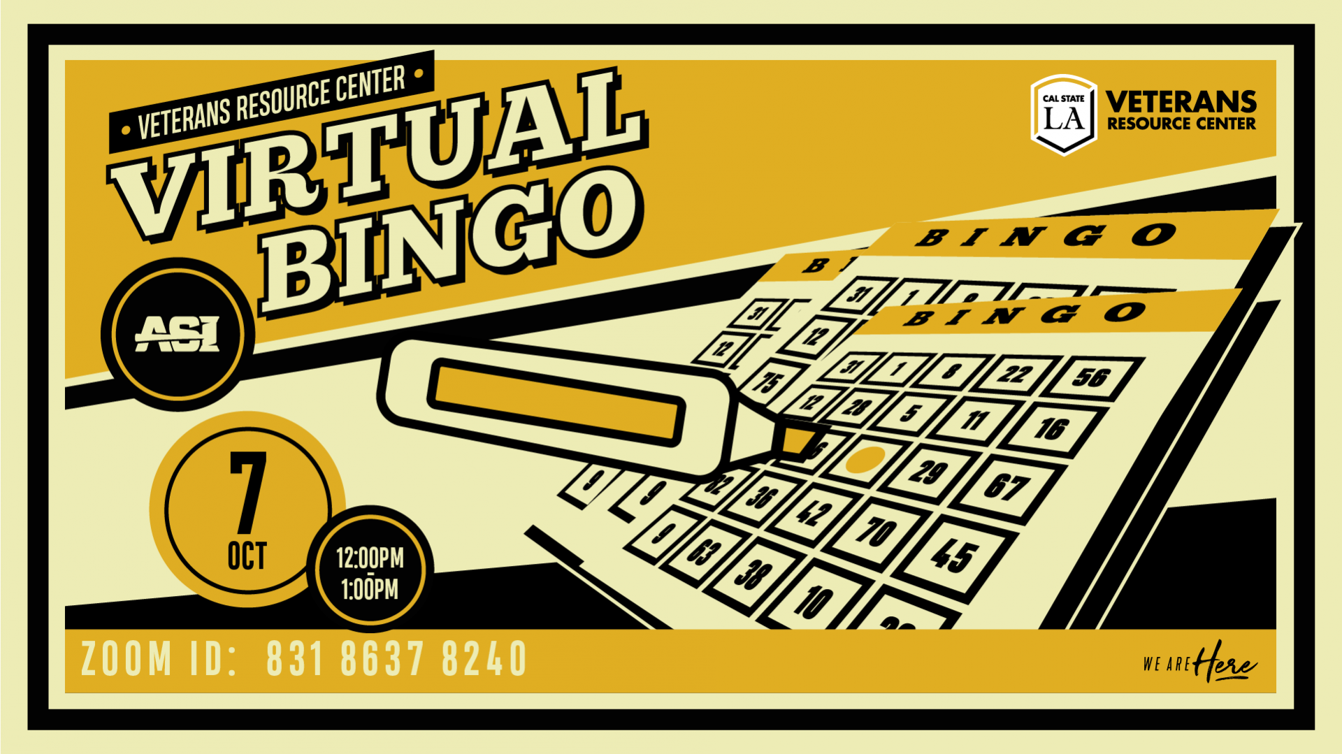 Virtual Bingo with the VRC