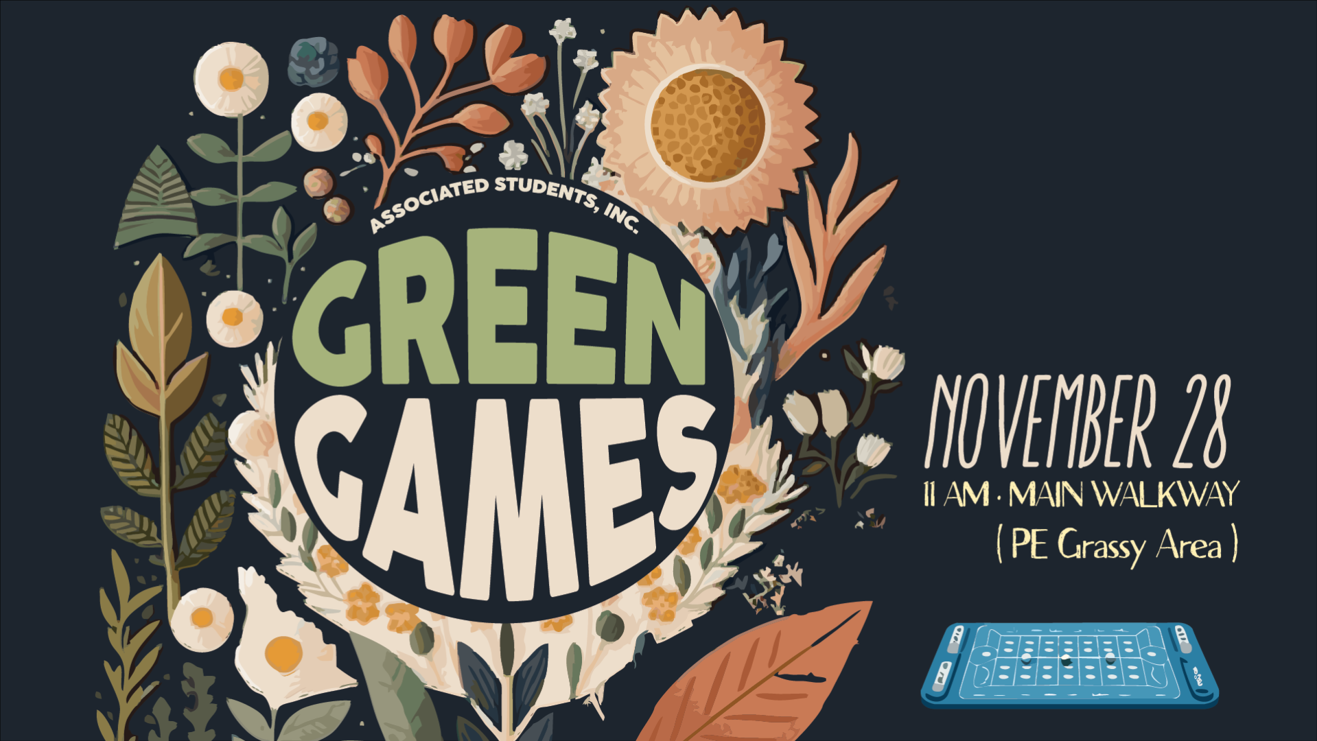 Green Games Image with plants