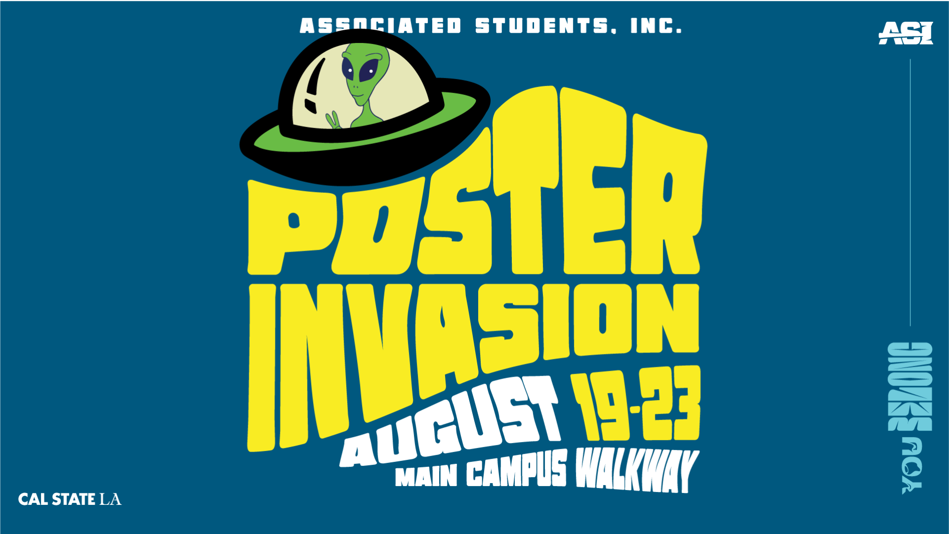 Welcome Back: Poster Invasion
